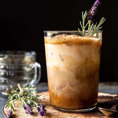 Iced Brown Sugar Latte with Shaken Espresso