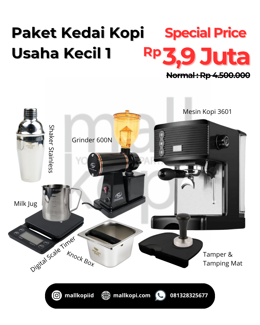 Paket Kedai Kopi Usaha Kecil