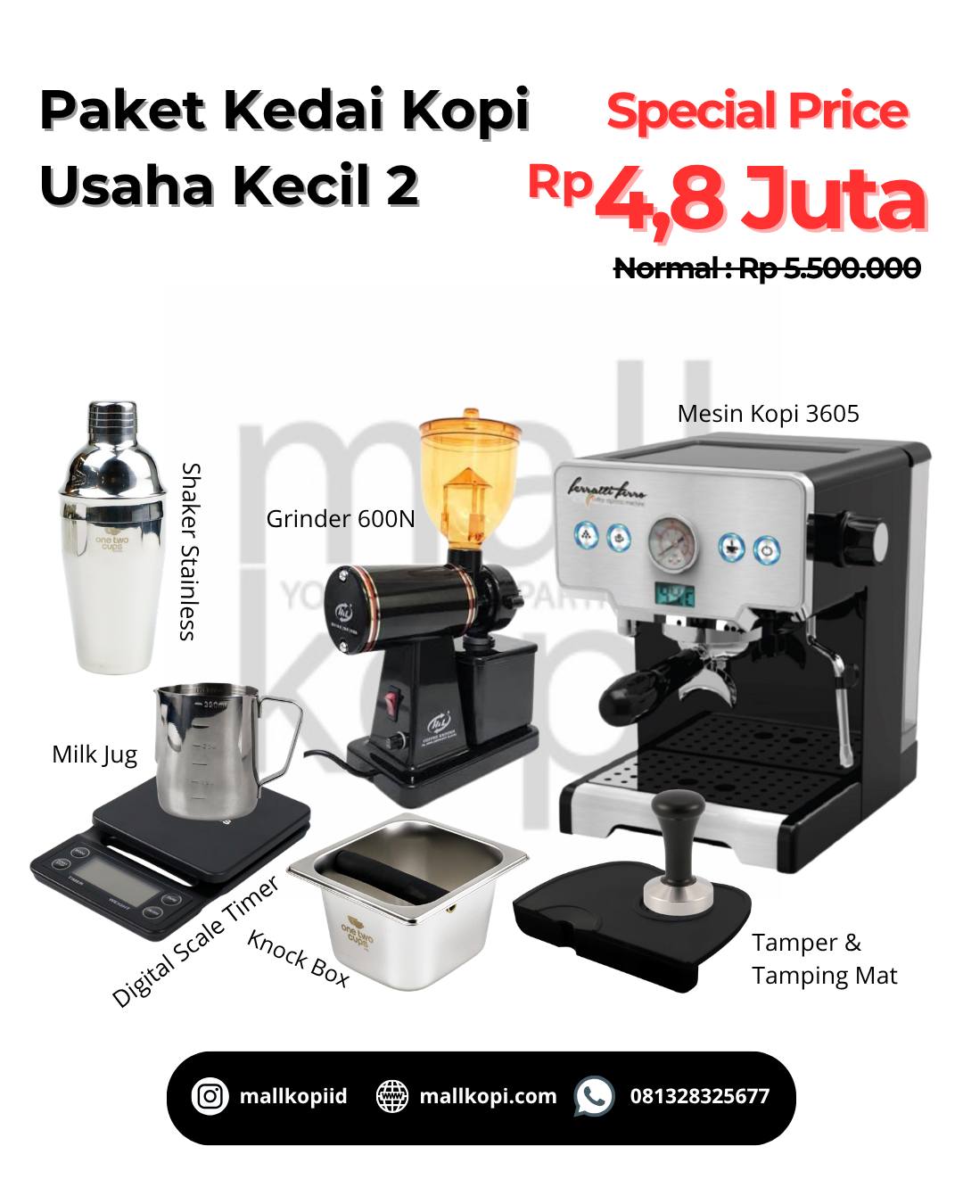 Paket Kedai Kopi Usaha Kecil 2
