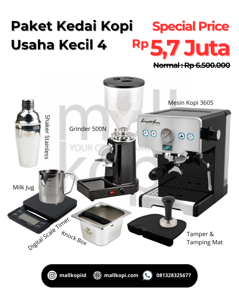 Paket Kedai Kopi Usaha Kecil 4