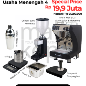 Paket Kedai Kopi Menengah 4 - 19 Jutaan